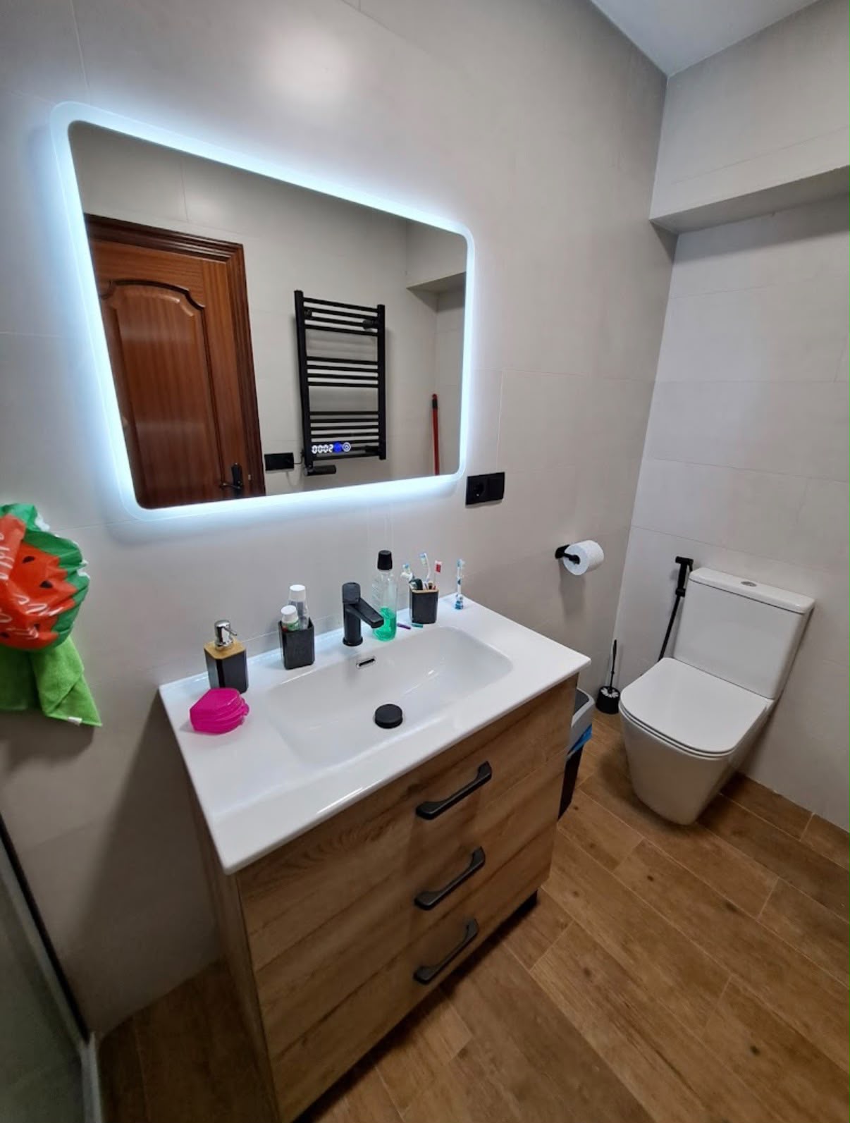 Trabajo de baño