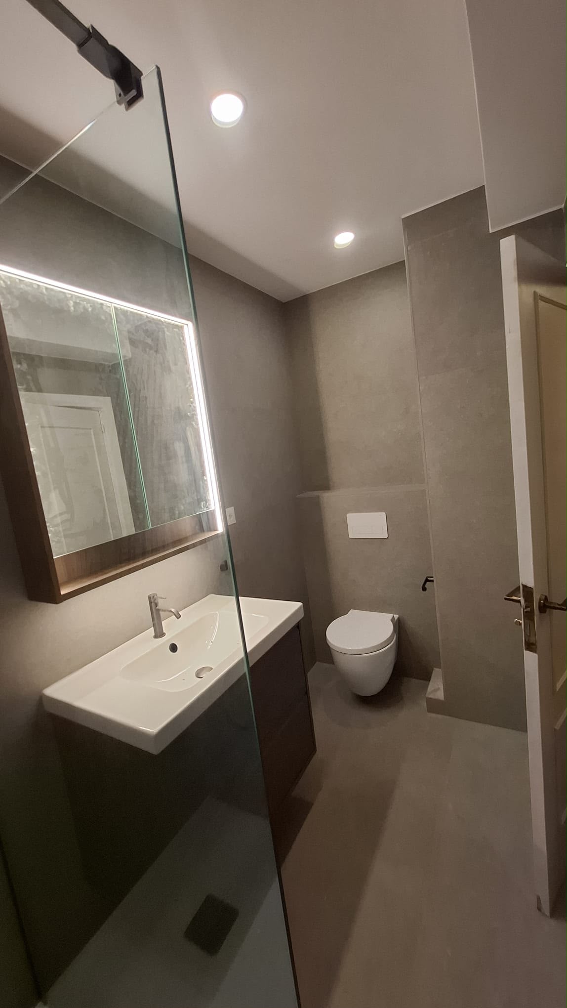 Trabajo de baño