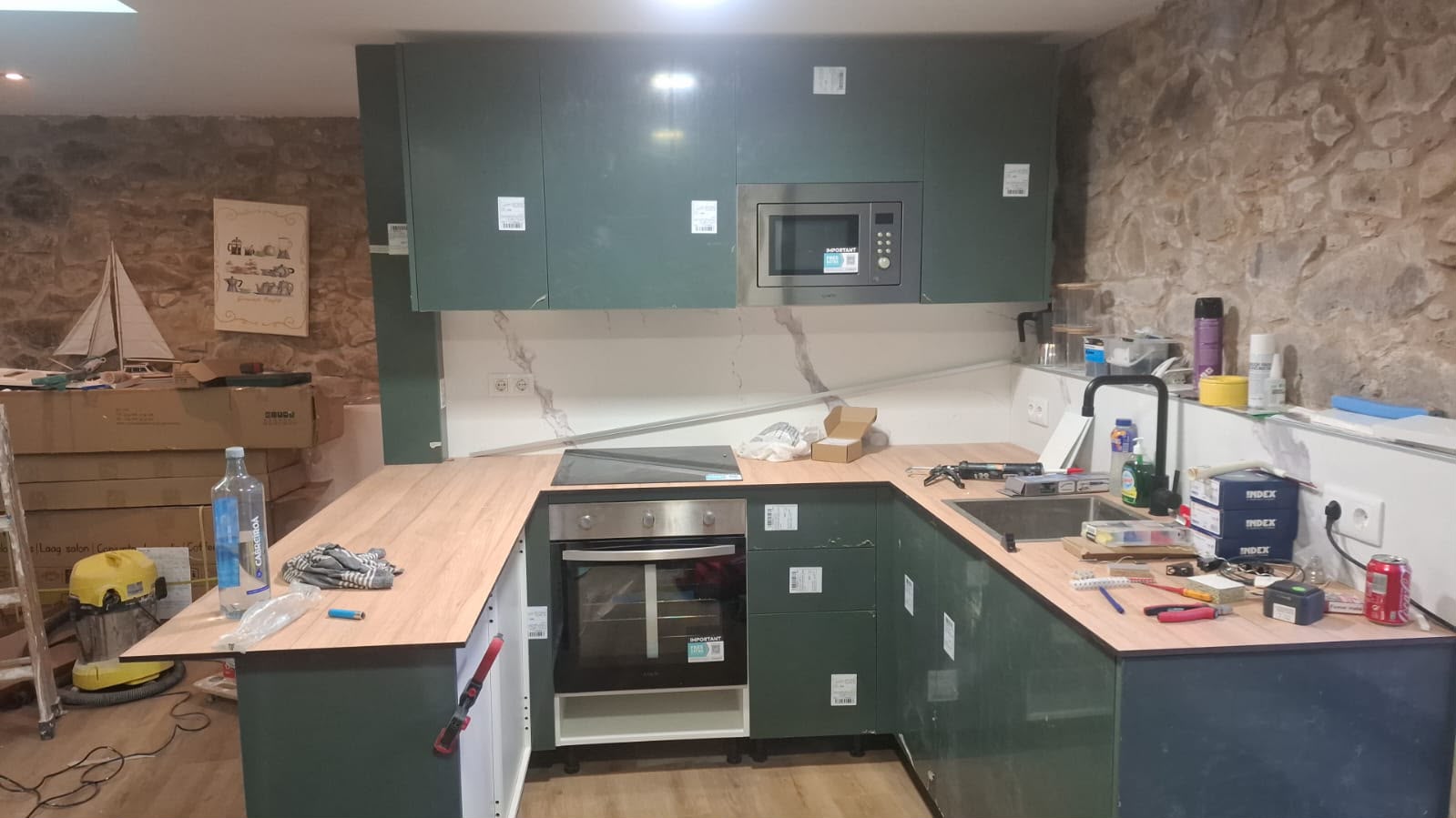 Trabajo de cocina