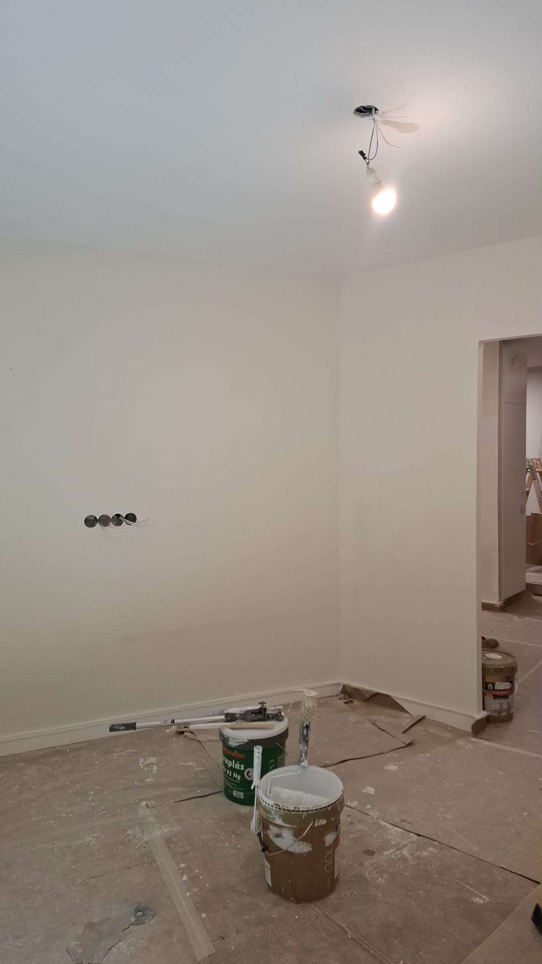 Trabajo de pintura